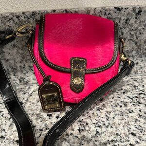 Dooney & Bourke Pink and Black Mini Bag